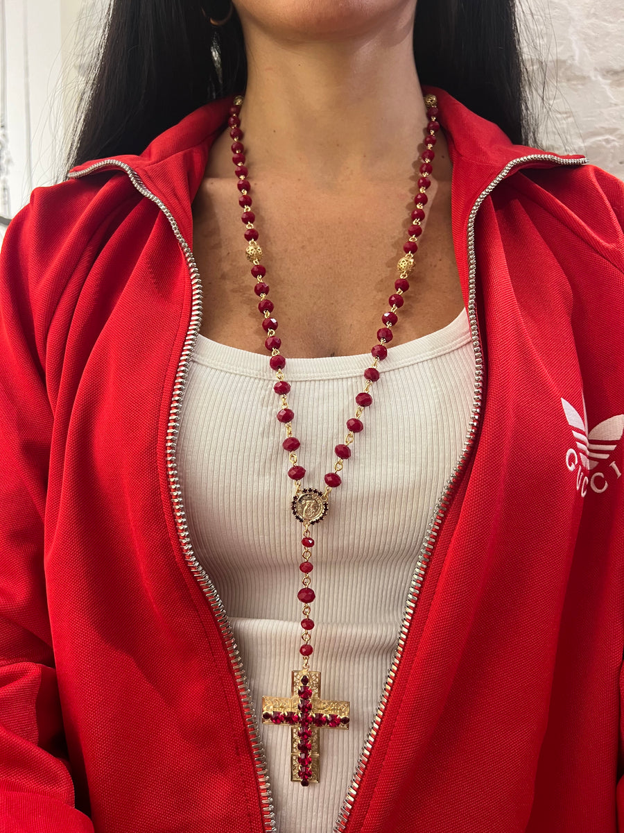 Collana Croce Rosario Large - alessandraavallone