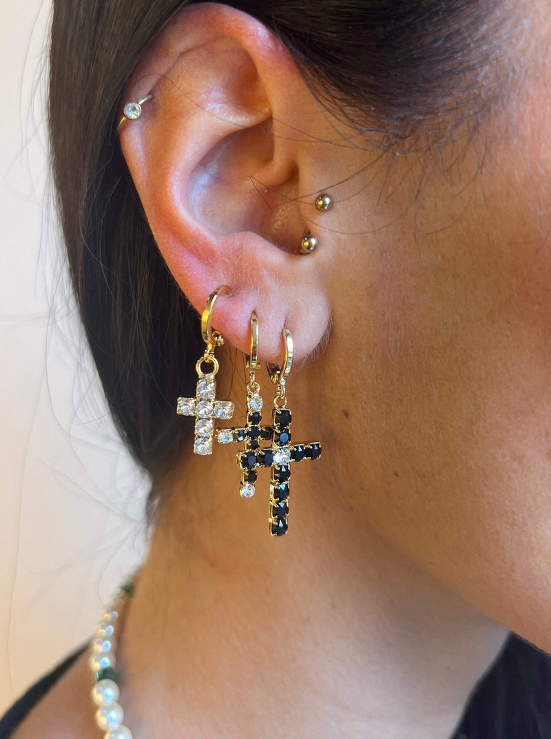 Micro cerchietto Croce big - Alessandra Avallone