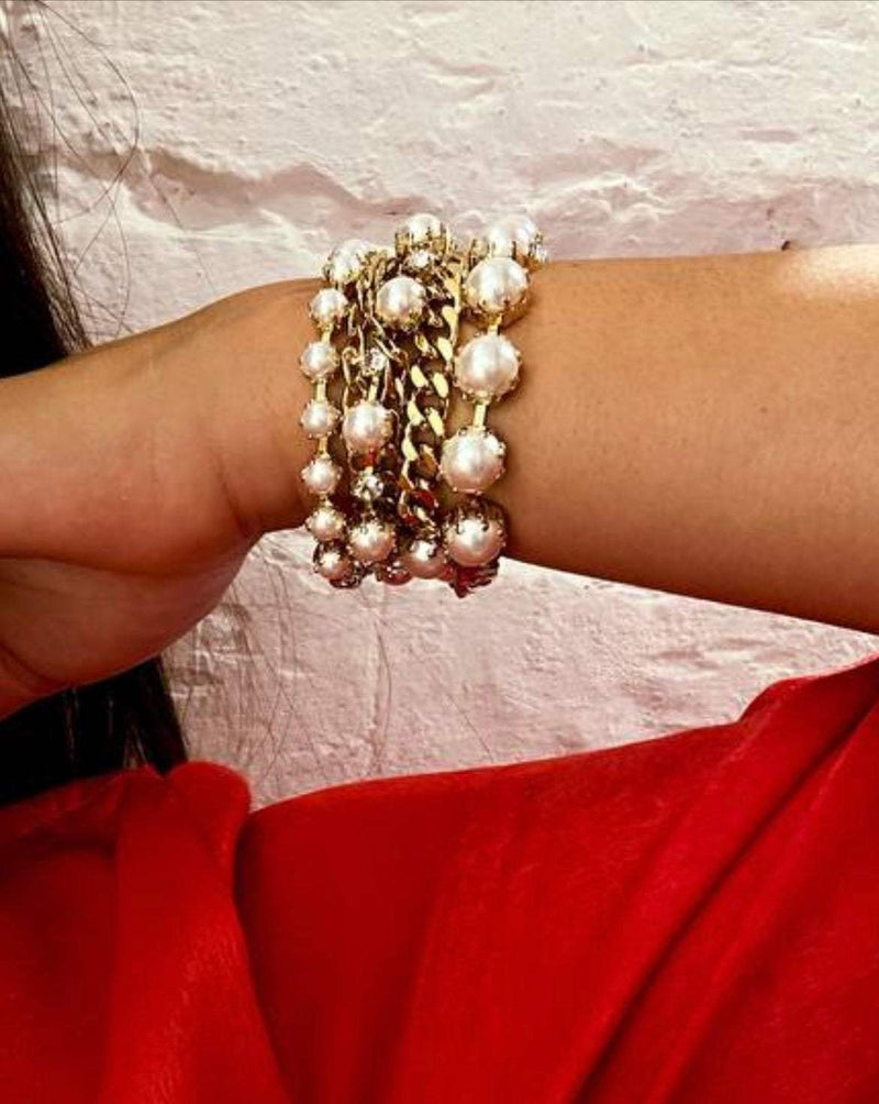 Bracciale Perla e Strass - alessandraavallone