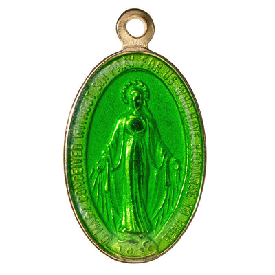 Medaglia Vergine Verde