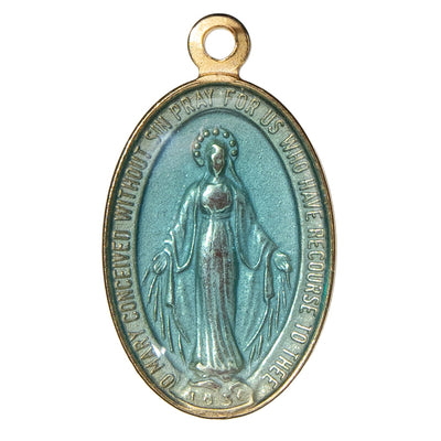 Medaglia Vergine Azzurro
