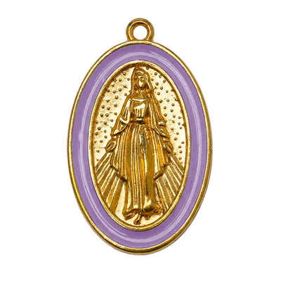 Medaglia Vergine Lavanda