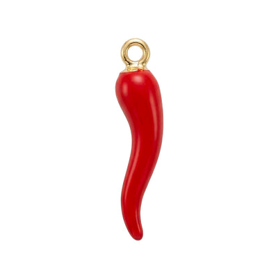 Corno Portafortuna Rosso