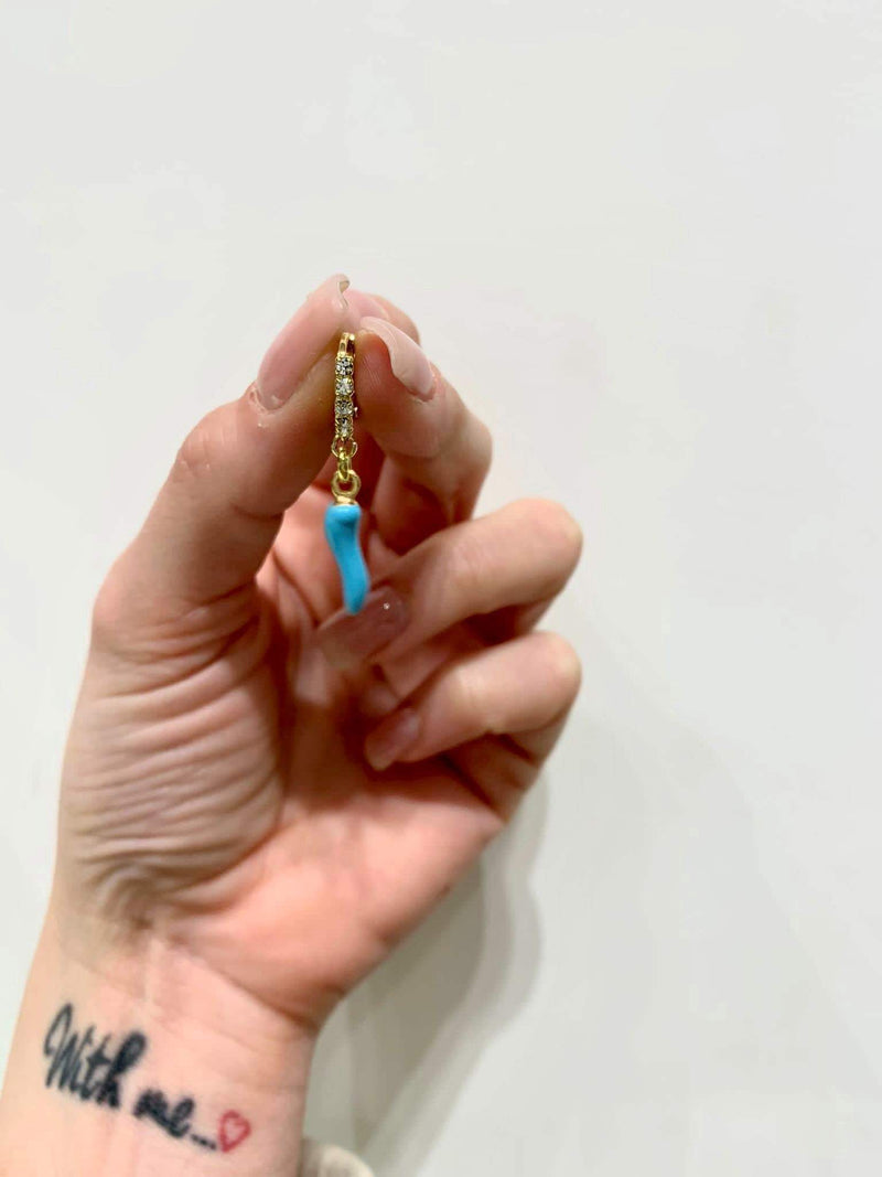 Micro cerchietto cornetto colorato - alessandraavallone