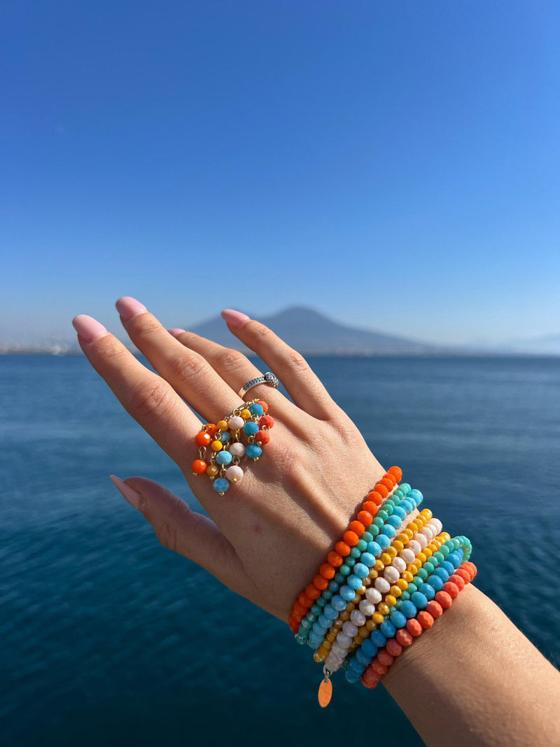 Bracciale multi fili Rainbow - Alessandra Avallone