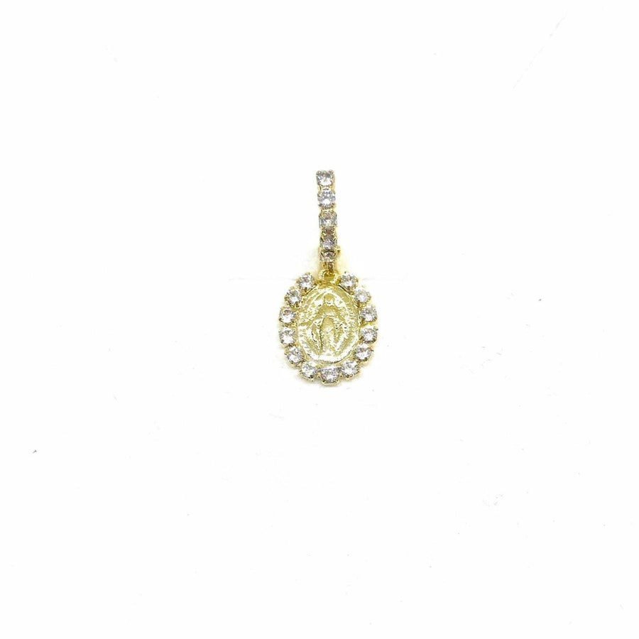Micro cerchietto madonnina strass - alessandraavallone